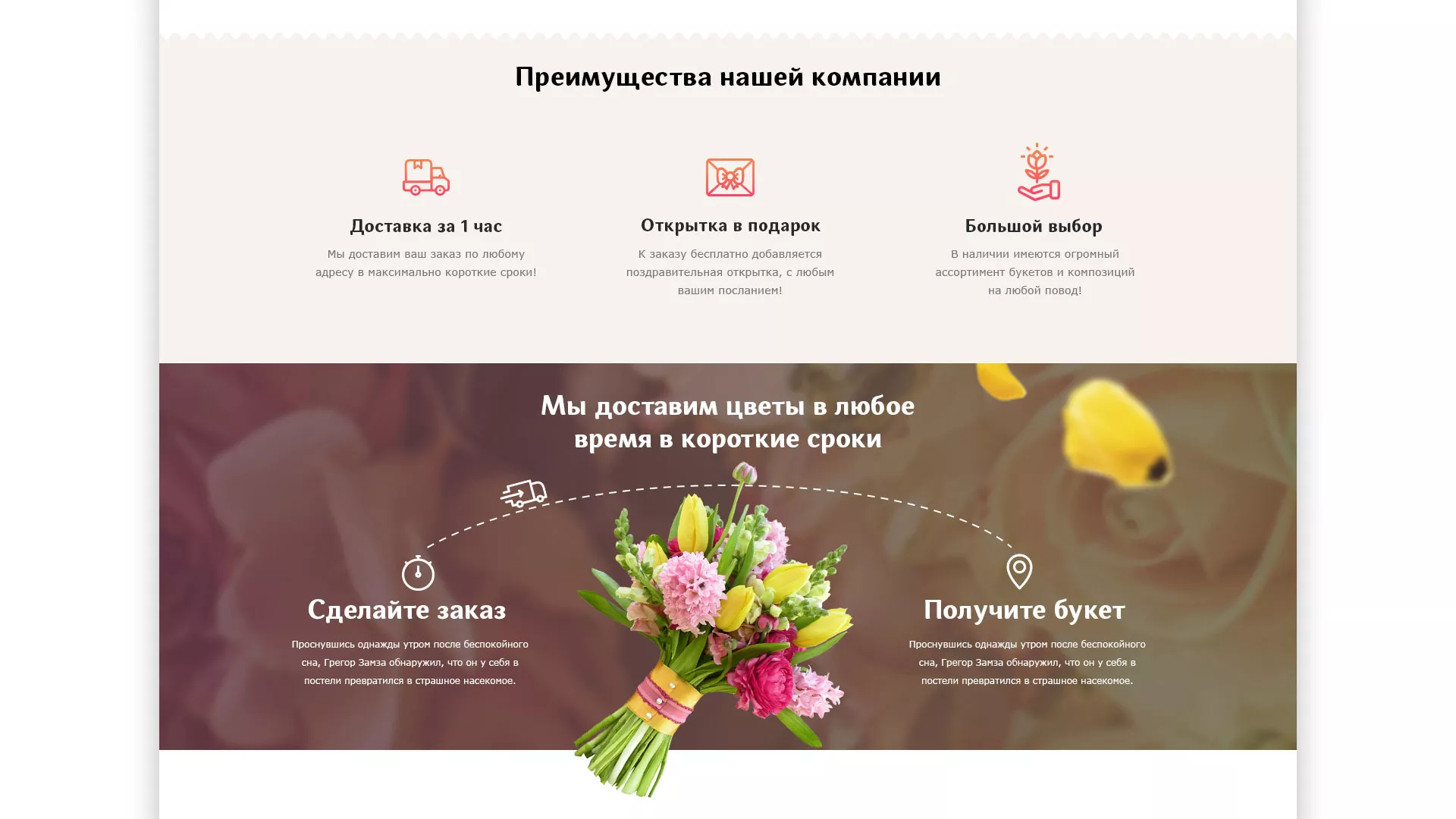 Создание интернет-магазина «Букет-онлайн» по цветам в Шенкурске