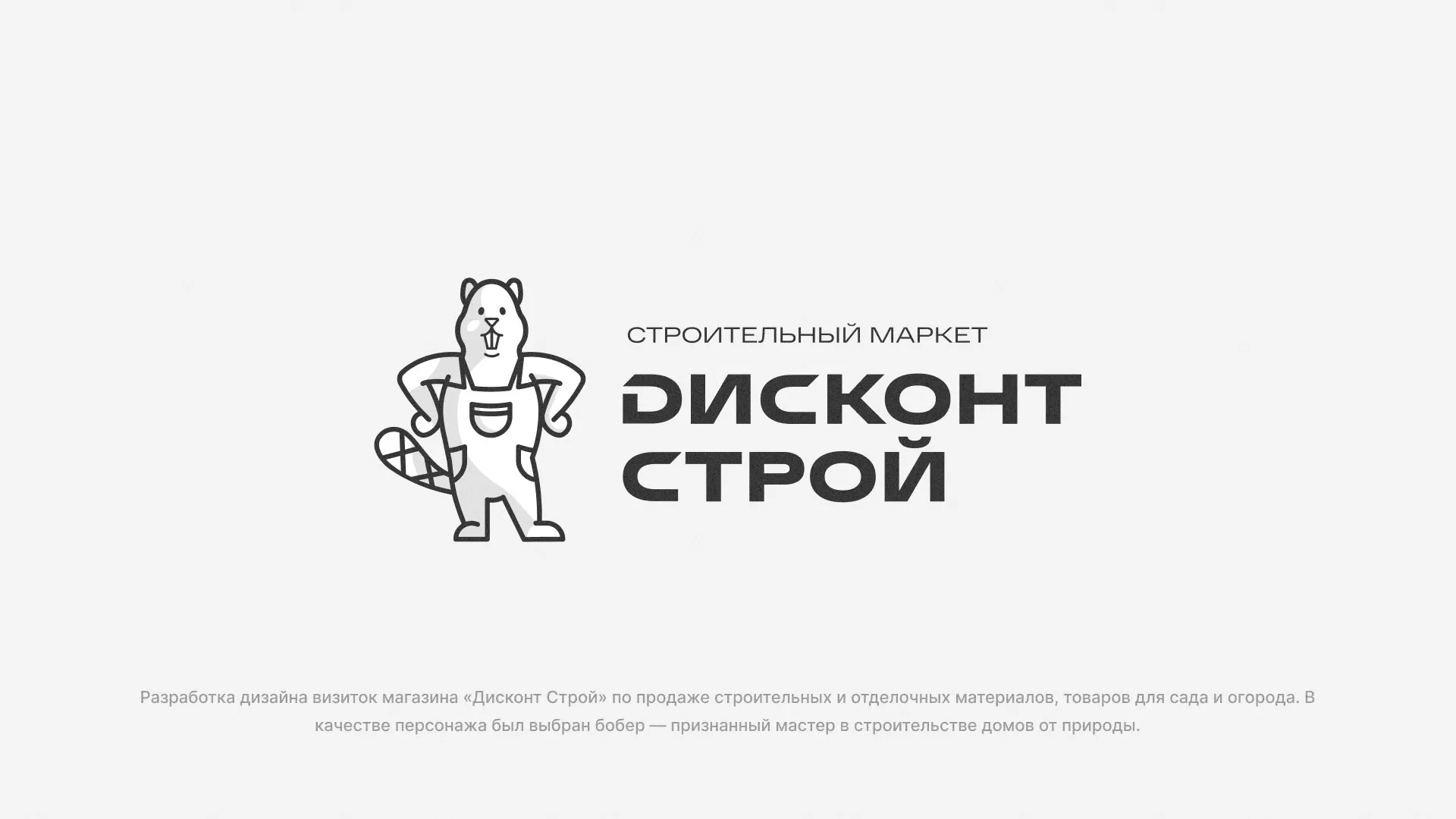 Разработка дизайна визиток магазина «Дисконт Строй» в Шенкурске